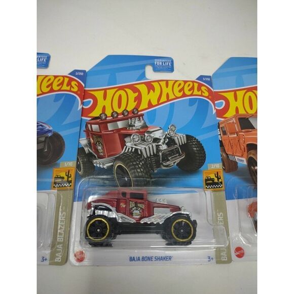 2021 Hot Wheels Baja Blazers Lot of 5 Off Road Vehicles Jeeps Hummers and more! - Picture 3 of 6